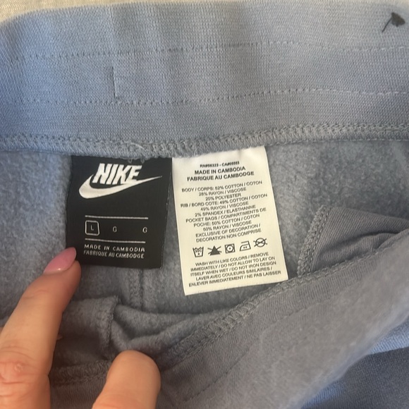 Nike Kids Blue/Gray Jogger Pants - Picture 3 of 6
